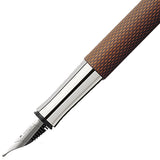 Graf von Faber-Castell, Füller, Guilloche, Cognac - Schreib und Stil