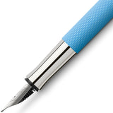 Graf von Faber-Castell, Füller, Guilloche, Gulf Blue - Schreib und Stil