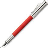 Graf von Faber-Castell, Füller, Guilloche, India Red - Schreib und Stil