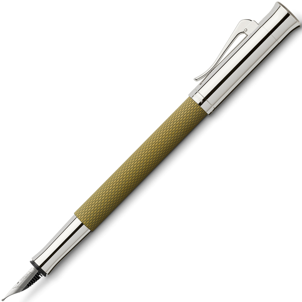 Graf von Faber-Castell, Füller, Guilloche, Olive Green - Schreib und Stil