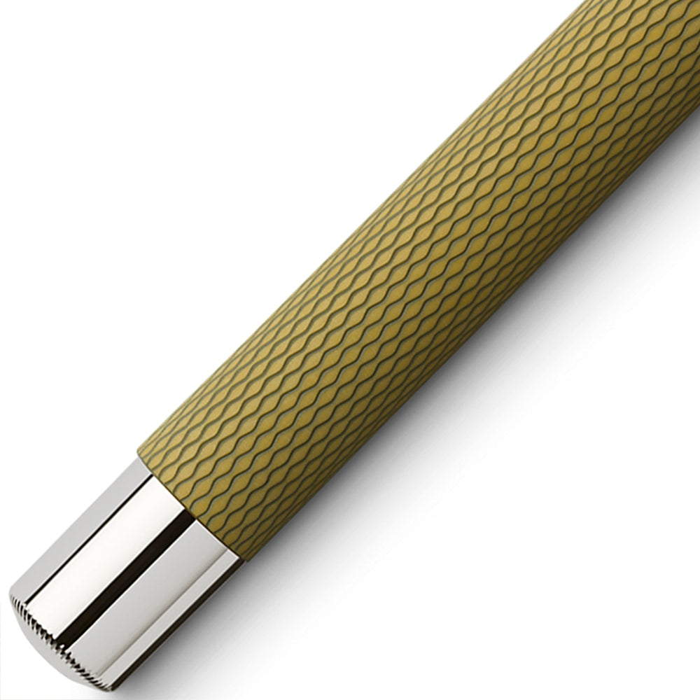 Graf von Faber-Castell, Füller, Guilloche, Olive Green - Schreib und Stil
