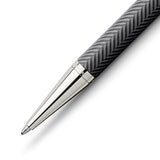Graf von Faber-Castell, Kugelschreiber, Guilloche Ciselé, Anthrazit - Schreib und Stil