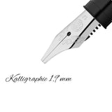 Kaweco, Füller, STEEL Sport, Kalligraphie, Edelstahl - Schreib und Stil