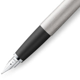 Lamy, Füller, Studio, Edelstahl, Silber - Schreib und Stil