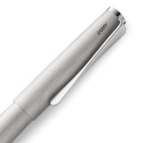 Lamy, Füller, Studio, Edelstahl, Silber - Schreib und Stil