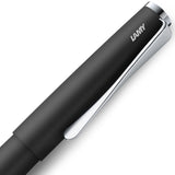 Lamy, Rollerball, Studio, Mattschwarz - Schreib und Stil