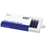 Montblanc, Tintenpatronen, Permanent Blue, 8 Stk. - Schreib und Stil