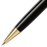 Montblanc, Bleistift, Meisterstück, Vergoldet, Classique, Schwarz 0,7