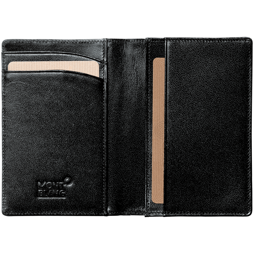 Montblanc, Meisterstück, Kartenetui 2cc, Schwarz - Schreib und Stil