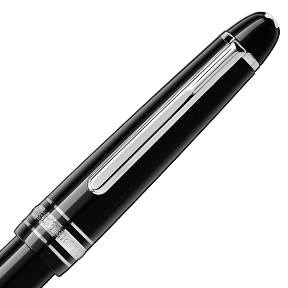 Montblanc, Füller, Meisterstück, Platiniert, Classique, Schwarz - Schreib und Stil