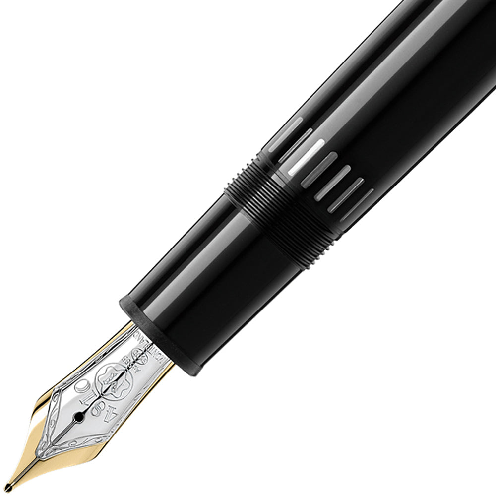 Montblanc, Füller, Meisterstück, Platiniert, LeGrand, Schwarz - Schreib und Stil