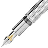 Montblanc, Füller, Meisterstück, Solitaire, Geometry, Silber - Schreib und Stil