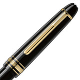 Montblanc, Füller, Meisterstück, Vergoldet, Classique, Schwarz