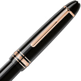 Montblanc, Füller, Meisterstück, Rosé Gold, LeGrand, Schwarz - Schreib und Stil