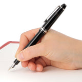 Montblanc, Füller, Meisterstück, Platiniert, Classique, Schwarz