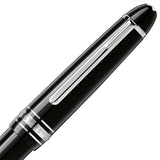 Montblanc, Kugelschreiber, Meisterstück, Platiniert, Midsize, Schwarz