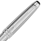 Montblanc, Kugelschreiber, Meisterstück, Solitaire, Geometry, Silber