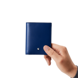 Montblanc, Meisterstück, Portemonnaie Compact 6cc, Blau