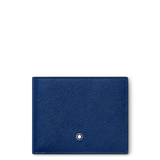 Montblanc, Sartorial, Portemonnaie 6cc, Blau