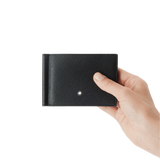 Montblanc, Sartorial, Portemonnaie 6cc mit Geldclip, Schwarz - Schreib und Stil