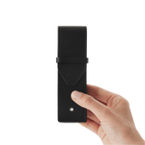 Montblanc, Sartorial, Stifteetui für 2 Schreibgeräte, Schwarz - Schreib und Stil
