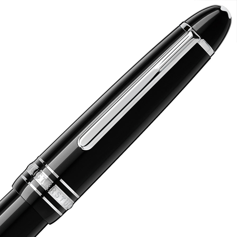 Montblanc, Rollerball, Meisterstück, Platiniert, LeGrand, Schwarz - Schreib und Stil