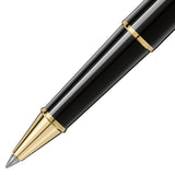 Montblanc, Rollerball, Meisterstück, Vergoldet, Classique, Schwarz - Schreib und Stil