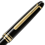 Montblanc, Rollerball, Meisterstück, Vergoldet, Classique, Schwarz - Schreib und Stil