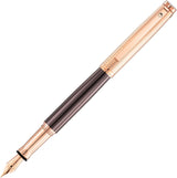 Waldmann, Füller, Tuscany, Linien Design, Rosegold PVD Schoko