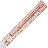 Waldmann, Bleistift, Xetra Vienna, Diamond Lady, Lack Weiß, Handgravur, Roségold, Diamant - Schreib und Stil