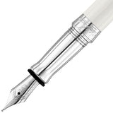 Waldmann, Füller, Edelfeder, Korn Design, Silber, Lack Champagner - Schreib und Stil