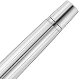 Waldmann, Kolbenfüller, Manager, Linien Design, Gold, Silber - Schreib und Stil