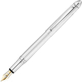 Waldmann, Füller, Pocket, Linien Design, Gold, Silber - Schreib und Stil