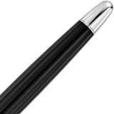 Waldmann, Füller, Précieux, Diamantschnitt, Silber, Lack Schwarz - Schreib und Stil