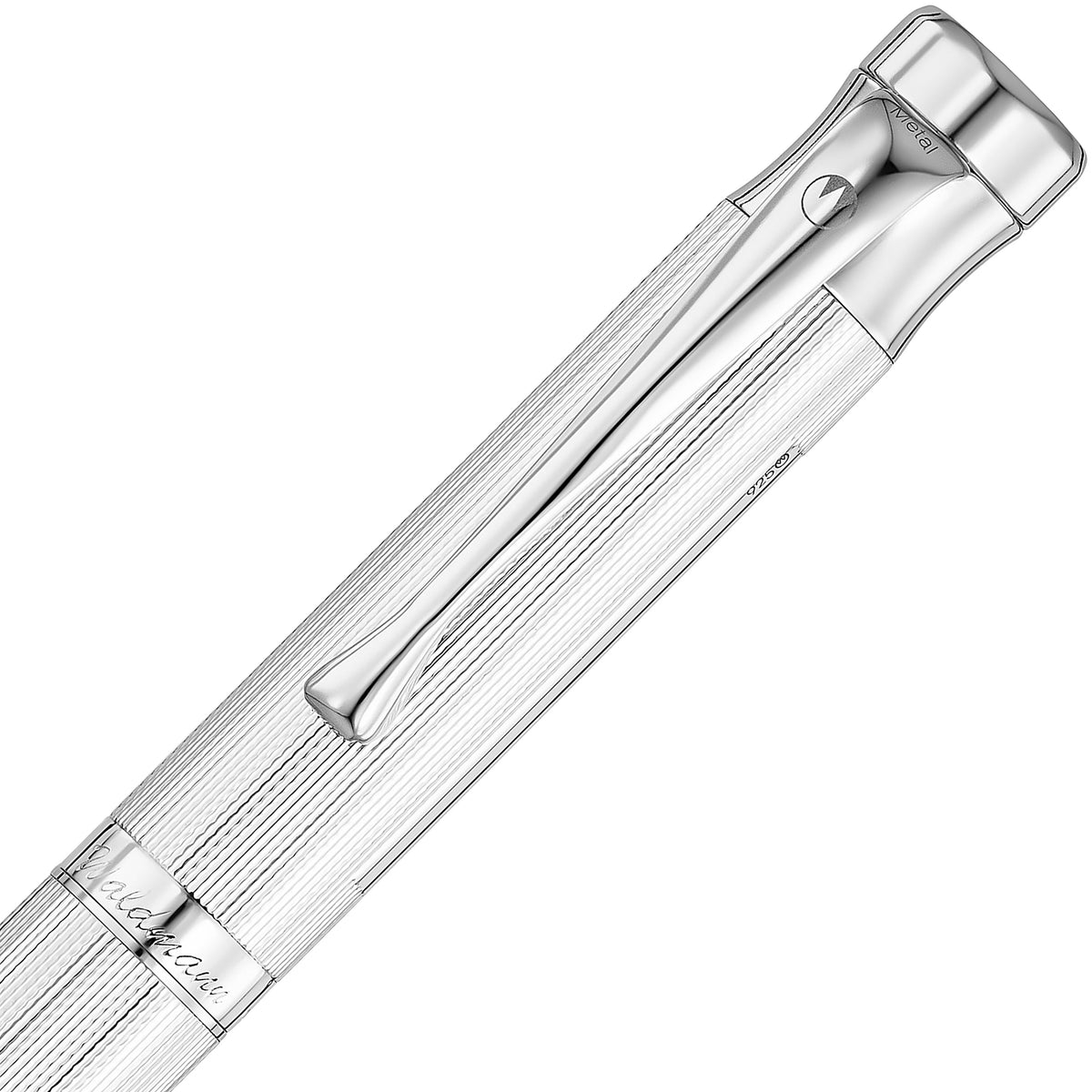 Waldmann, Füller, Tango, Korn Design, Silber - Schreib und Stil