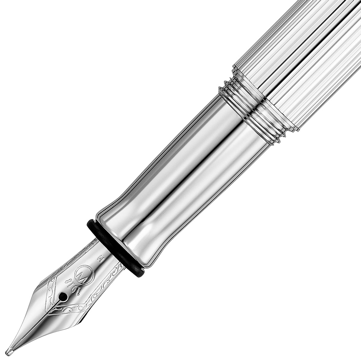 Waldmann, Füller, Tango, Linien Design, Silber - Schreib und Stil