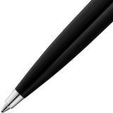 Waldmann, Kugelschreiber, Edelfeder, Korn Design, Silber Lack Schwarz - Schreib und Stil