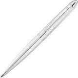 Waldmann, Kugelschreiber, Pocket, Linien Design, Silber - Schreib und Stil