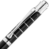 Waldmann, Kugelschreiber, Tango, Ring Design, Lack Schwarz - Schreib und Stil
