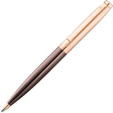 Waldmann, Kugelschreiber, Tuscany, Linien Design, Roségold PVD Schoko