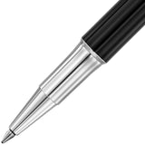 Waldmann, Rollerball, Chess, Pyramid Design, Silber Lack Schwarz