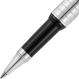 Waldmann, Rollerball, Concorde, Quadrat Design, PVD Schwarz