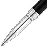 Waldmann, Rollerball, Edelfeder, Korn Design, Silber Lack Schwarz - Schreib und Stil