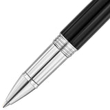 Waldmann, Rollerball, Précieux, Diamantschnitt, Silber, Lack Schwarz - Schreib und Stil