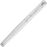 Waldmann, Rollerball, Tango, Linien Design, Silber - Schreib und Stil