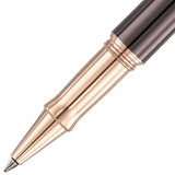 Waldmann, Rollerball, Tuscany, Linien Design, Roségold PVD Schoko