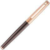Waldmann, Rollerball, Tuscany, Linien Design, Roségold PVD Schoko