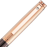 Waldmann, Rollerball, Tuscany, Linien Design, Roségold PVD Schoko