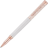 Waldmann, Rollerball, Xetra Vienna, Diamond Lady, Lack Weiß, Handgravur, Roségold, Diamant - Schreib und Stil