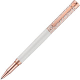 Waldmann, Rollerball, Xetra, Vienna Lady, Lack Weiß, Handgravur, Roségold - Schreib und Stil